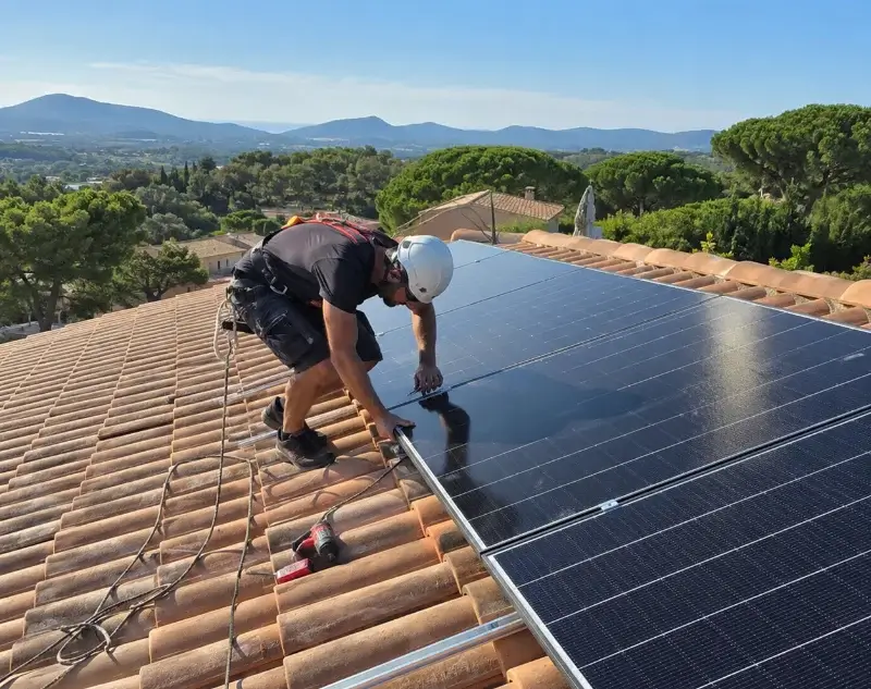 Installateur panneaux solaires Luché-sur-Brioux — pose photovoltaïque sur toiture